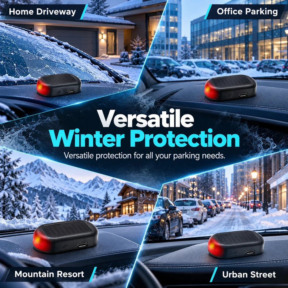 Electromagnetic Snow Removal & Anti-Freeze Device for Vehicles