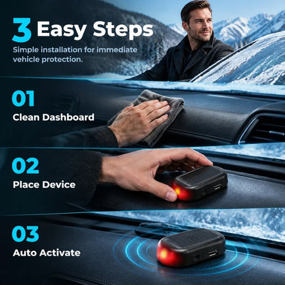 Electromagnetic Snow Removal & Anti-Freeze Device for Vehicles