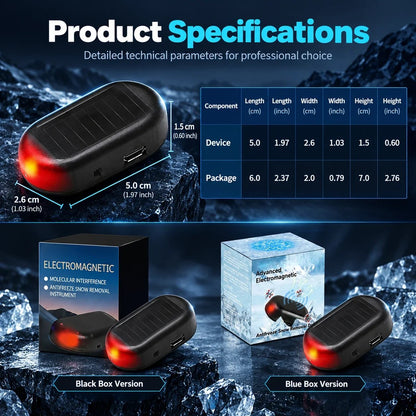 Electromagnetic Snow Removal & Anti-Freeze Device for Vehicles