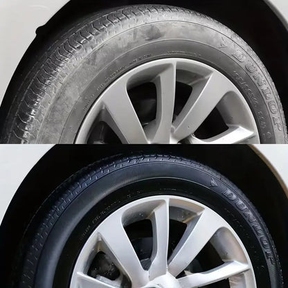 Premium Tire Coating & Trim Restorer:  Bring Back the Original Deep Black Shine to Rubber and Plastic