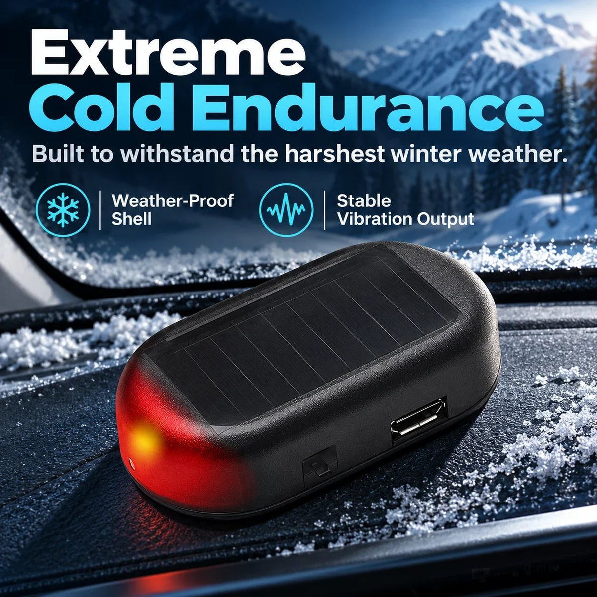 Electromagnetic Snow Removal & Anti-Freeze Device for Vehicles
