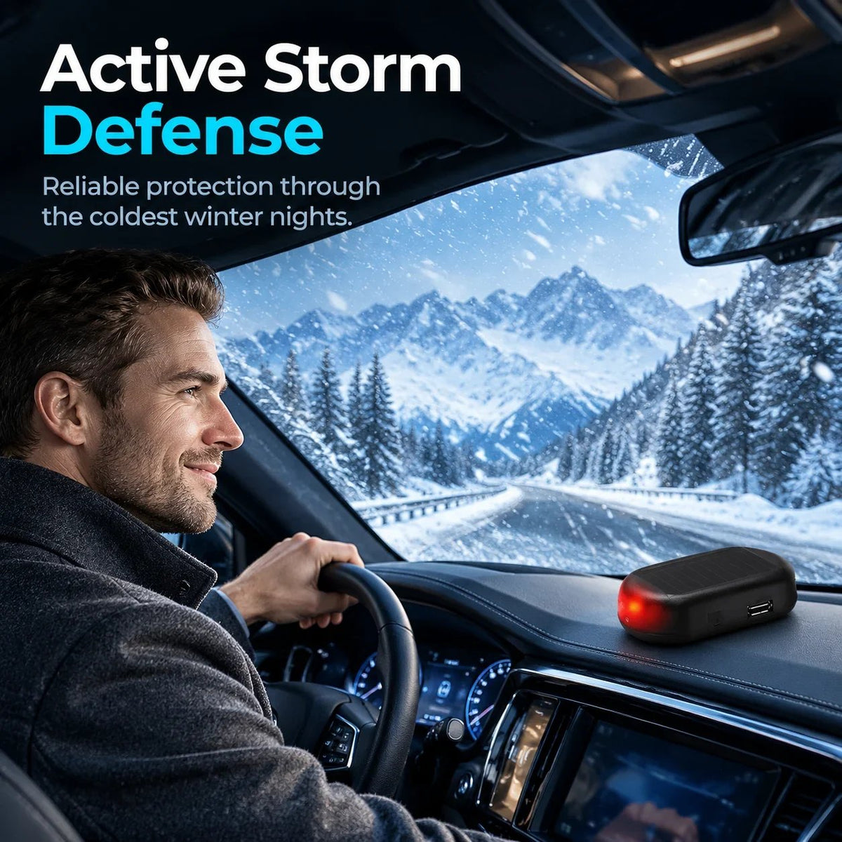Electromagnetic Snow Removal & Anti-Freeze Device for Vehicles